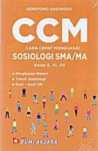 Image of Cara cepat menguasai sosiologi sma/ma